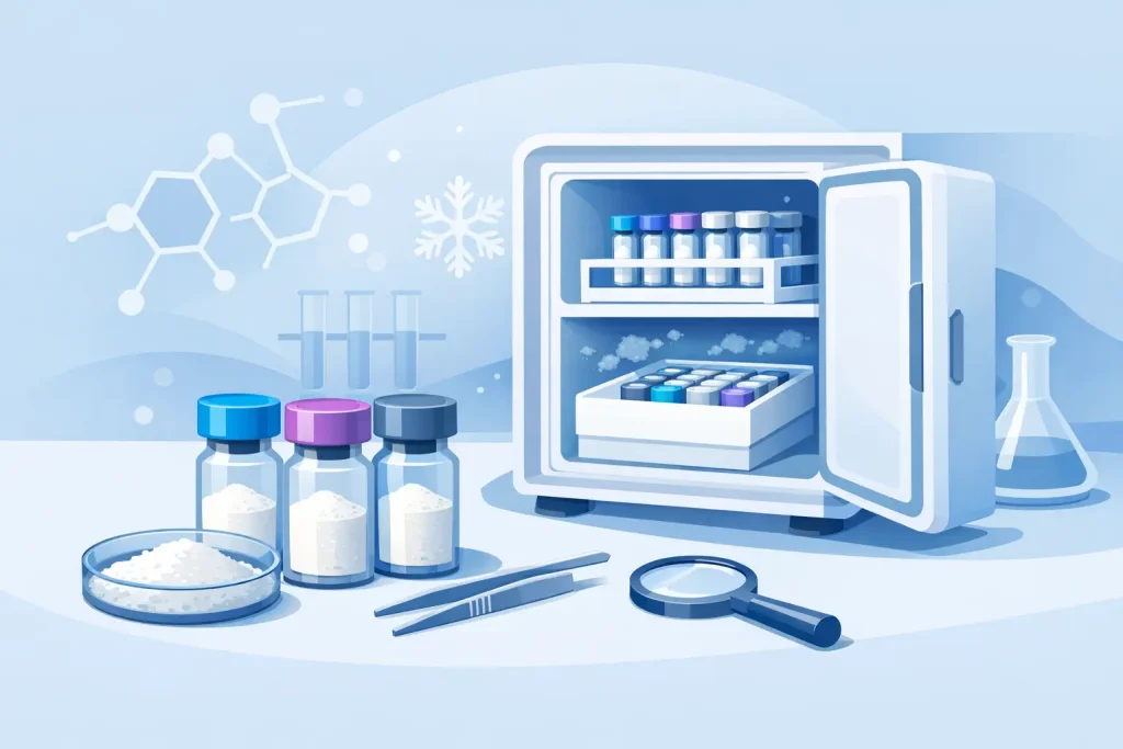 How to Store Lyophilized Peptides for Research
